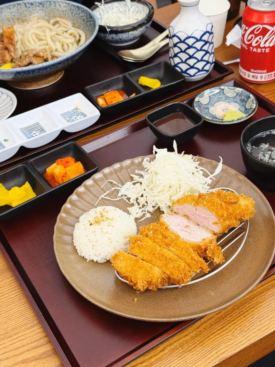 The tonkatsu dish that arrived last