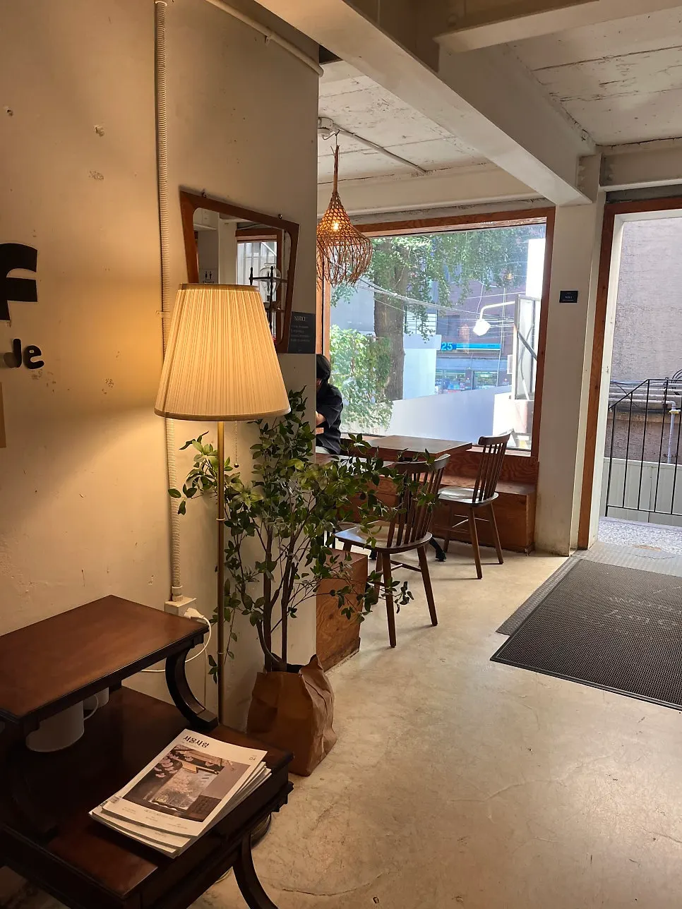 Photo-friendly café interior