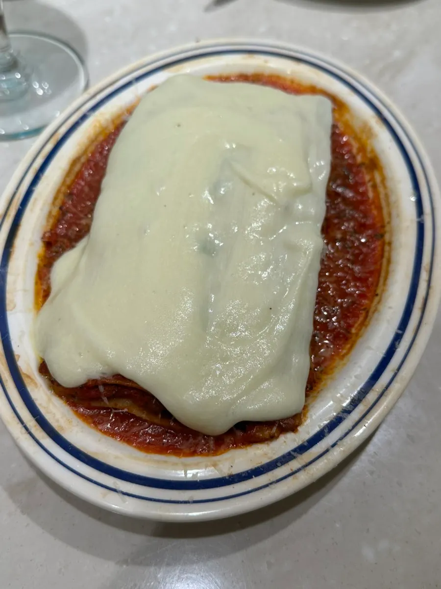 Aligot cheese lasagna