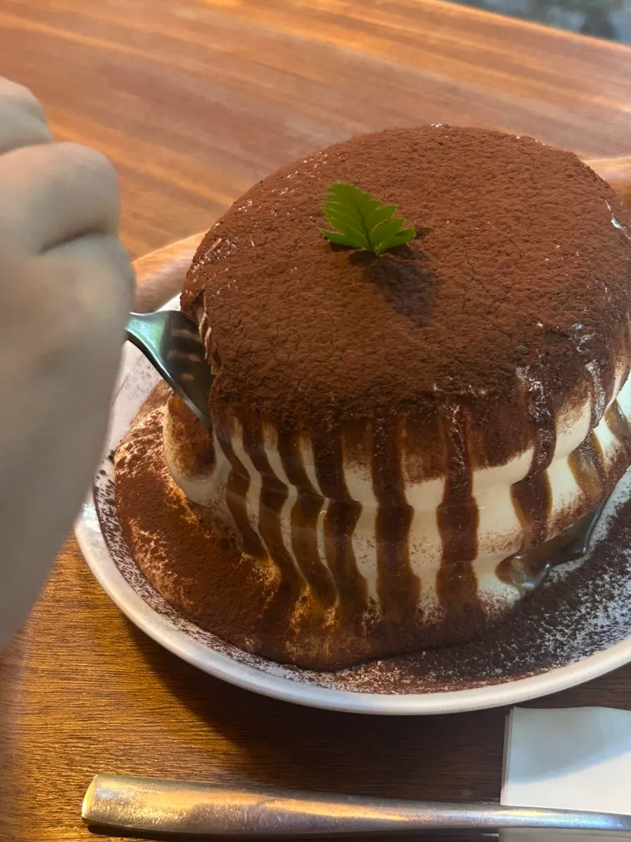 Suapan soufflé tiramisu