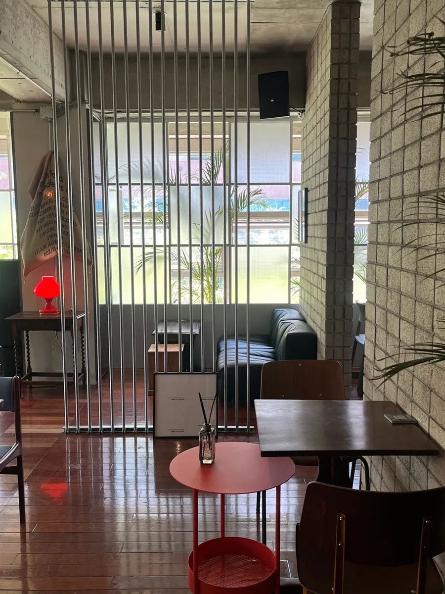View of second-floor seating at Seowon Angil Hapjeong