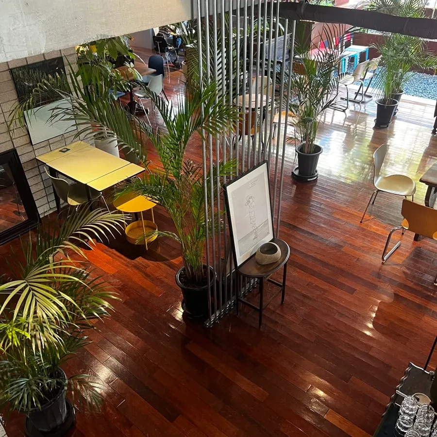 Group seating area at Seowon Angil Hapjeong