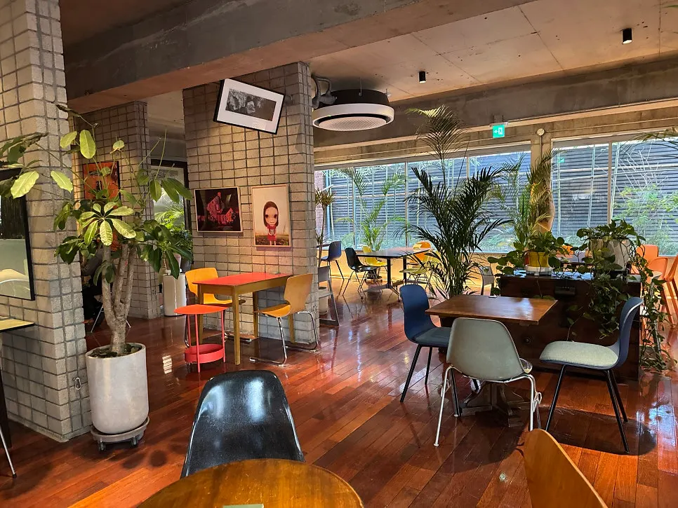 1st floor seating with wide table spacing