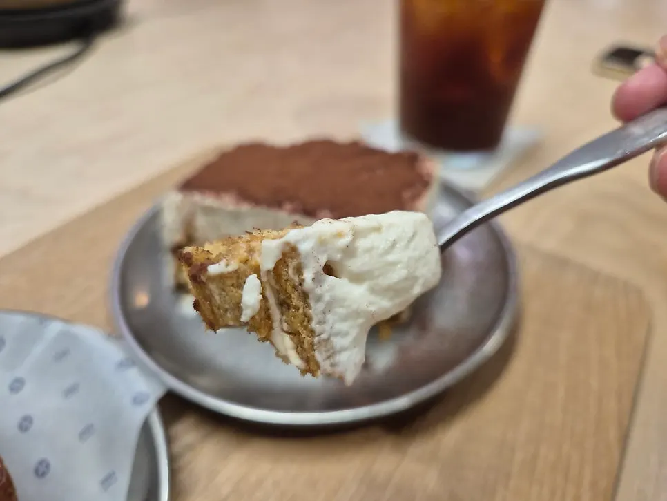 Sese Coffee's soft tiramisu
