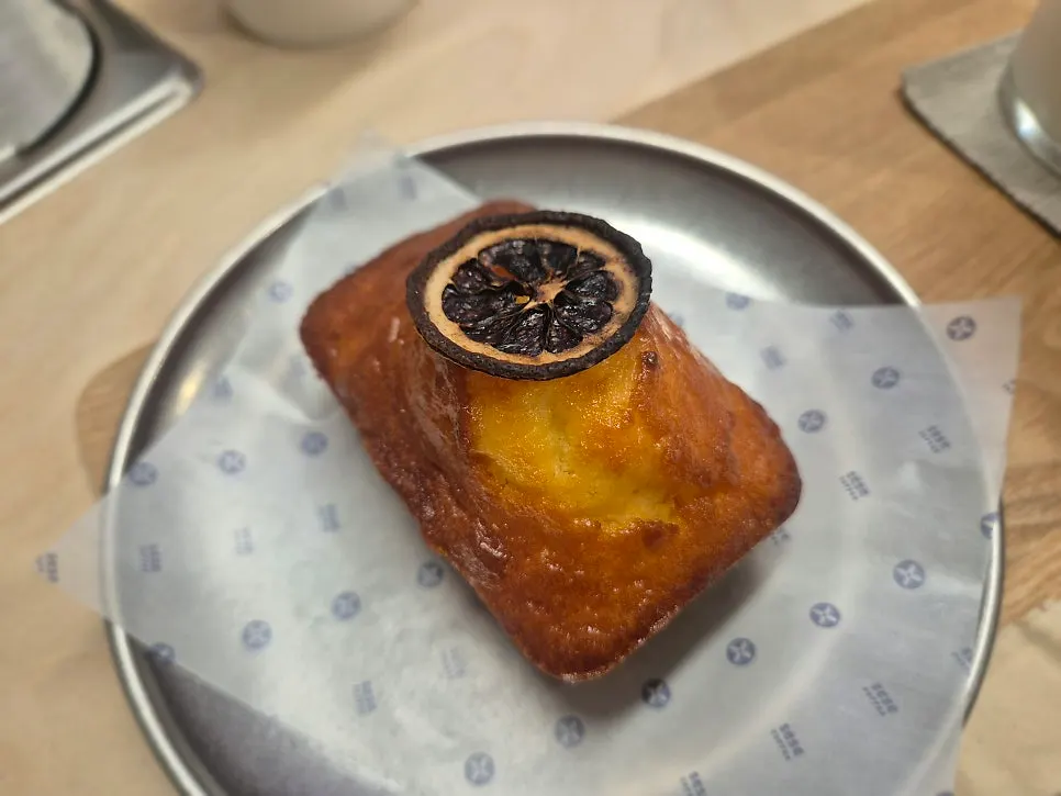 Sese Coffee's lemon pound cake