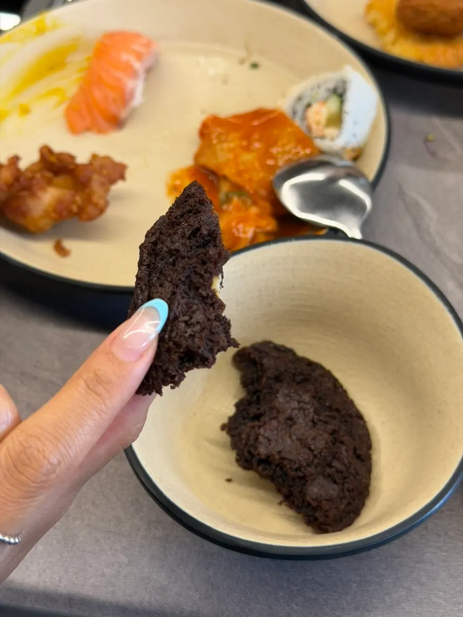 Bingsu, waffles, and other buffet desserts