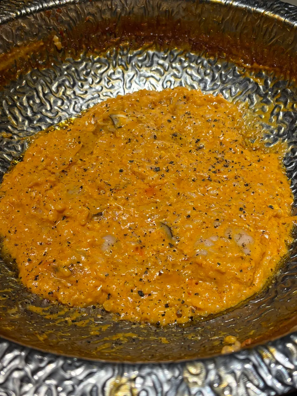 직원이 조리해준 로제 리조또