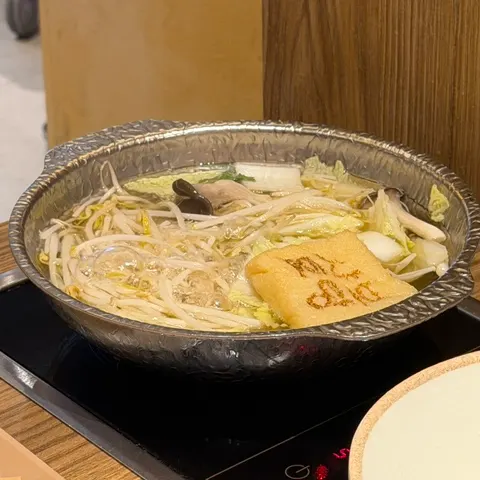인덕션 5단으로 끓이는 샤브샤브 육수