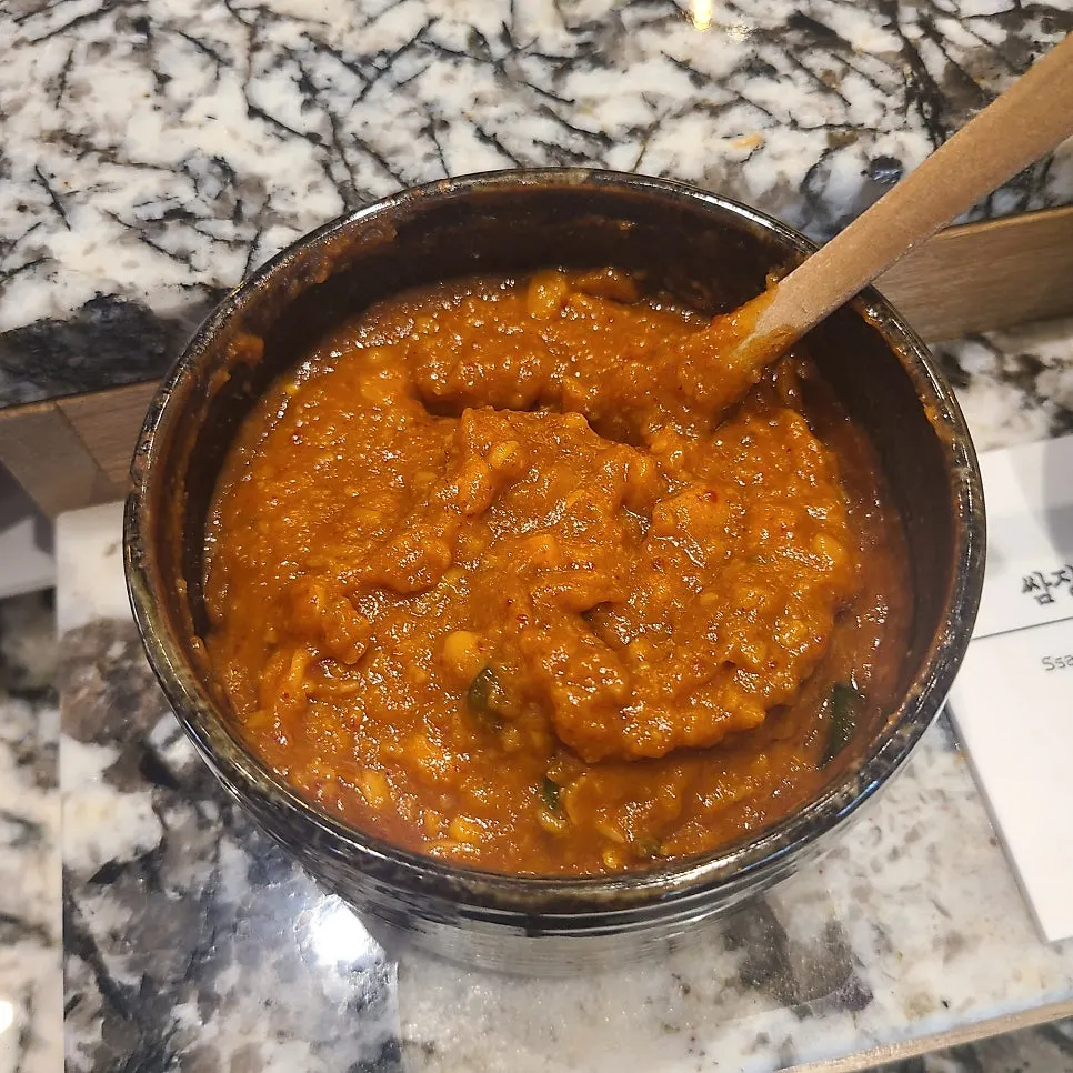 Types of sauces at the self-serve sauce bar