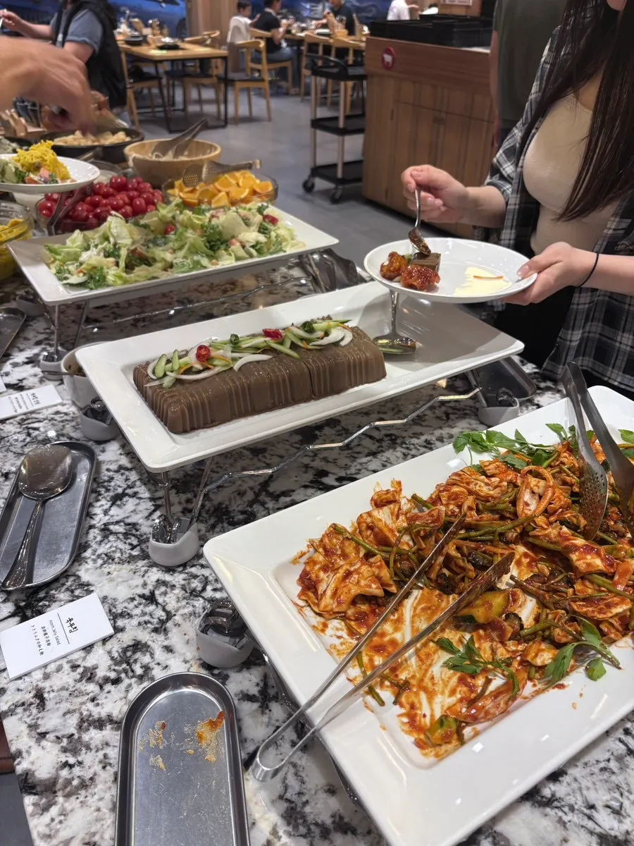 Newly added cream pasta and pad thai