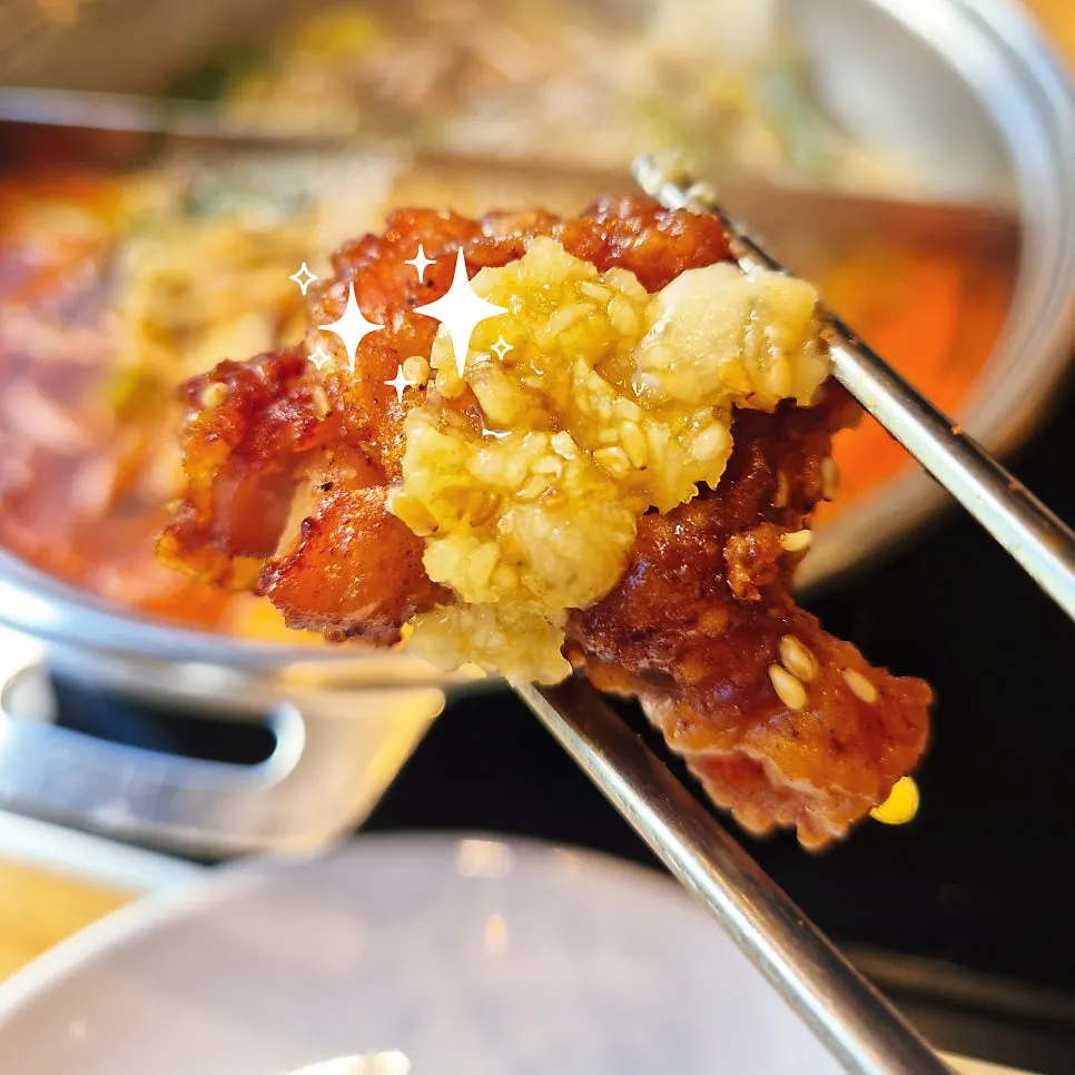 All-you-can-eat buffet spread at Shabu20 Daegu Bokhyeon branch