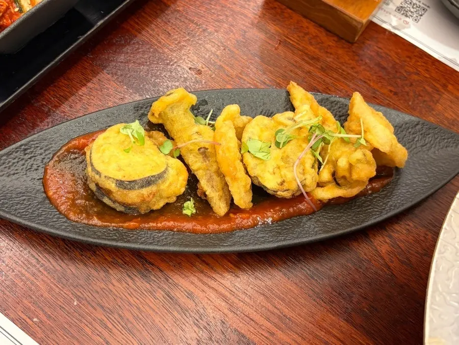 세 번째 코스 한우 카르파치오