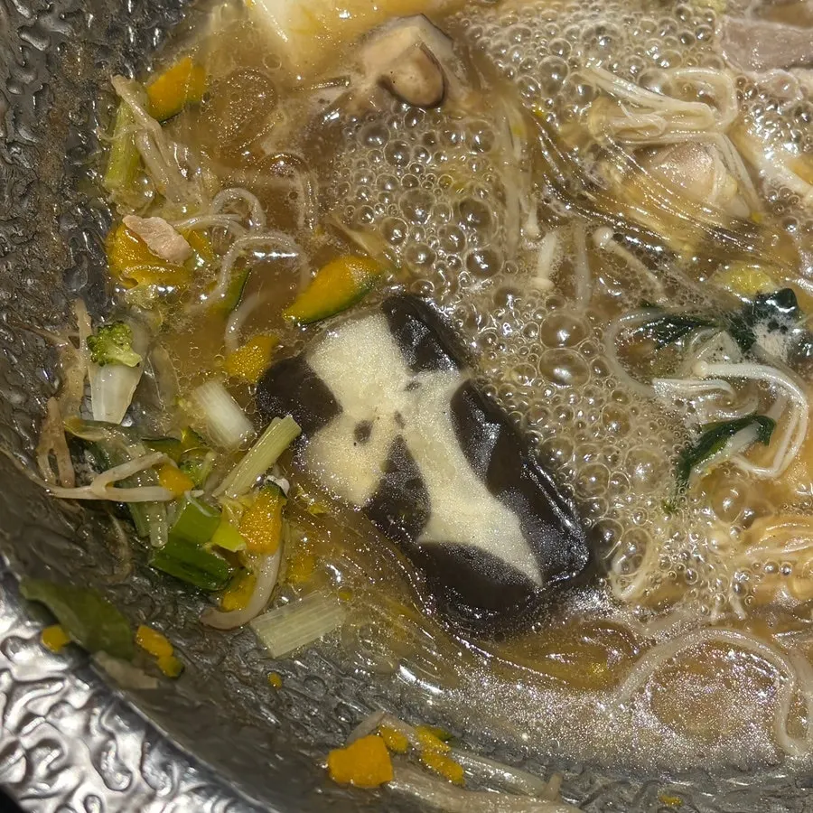 The upscale interior of Shabu in Seoul Yongsan Main Branch