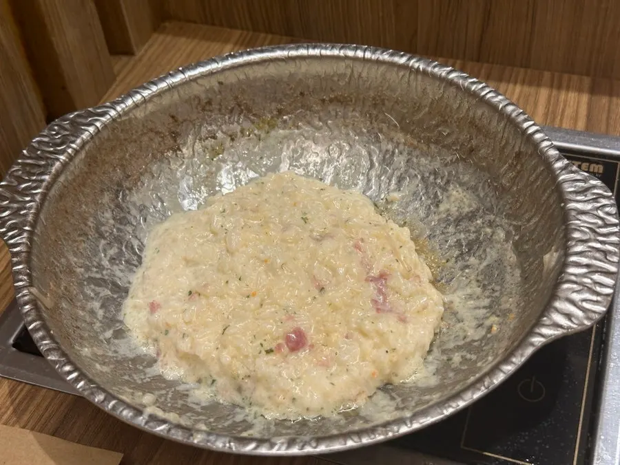 남은 육수에 끓이는 후식 리조또