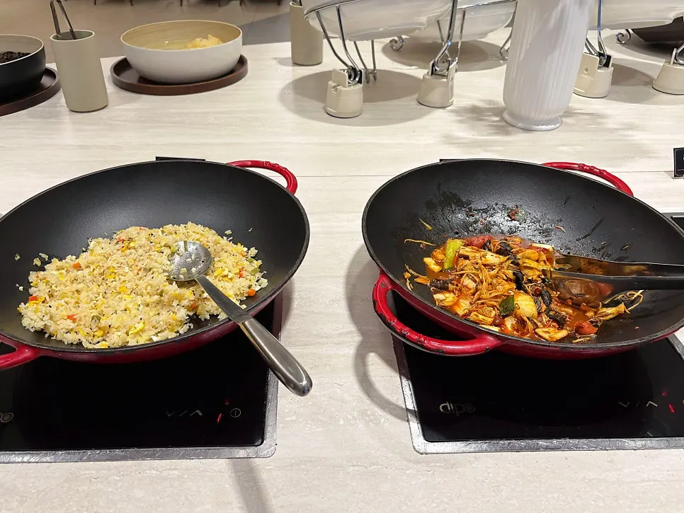 Buckwheat noodles and prickly pear noodles