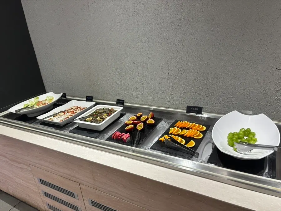 김치와 함께 먹는 보쌈 코너