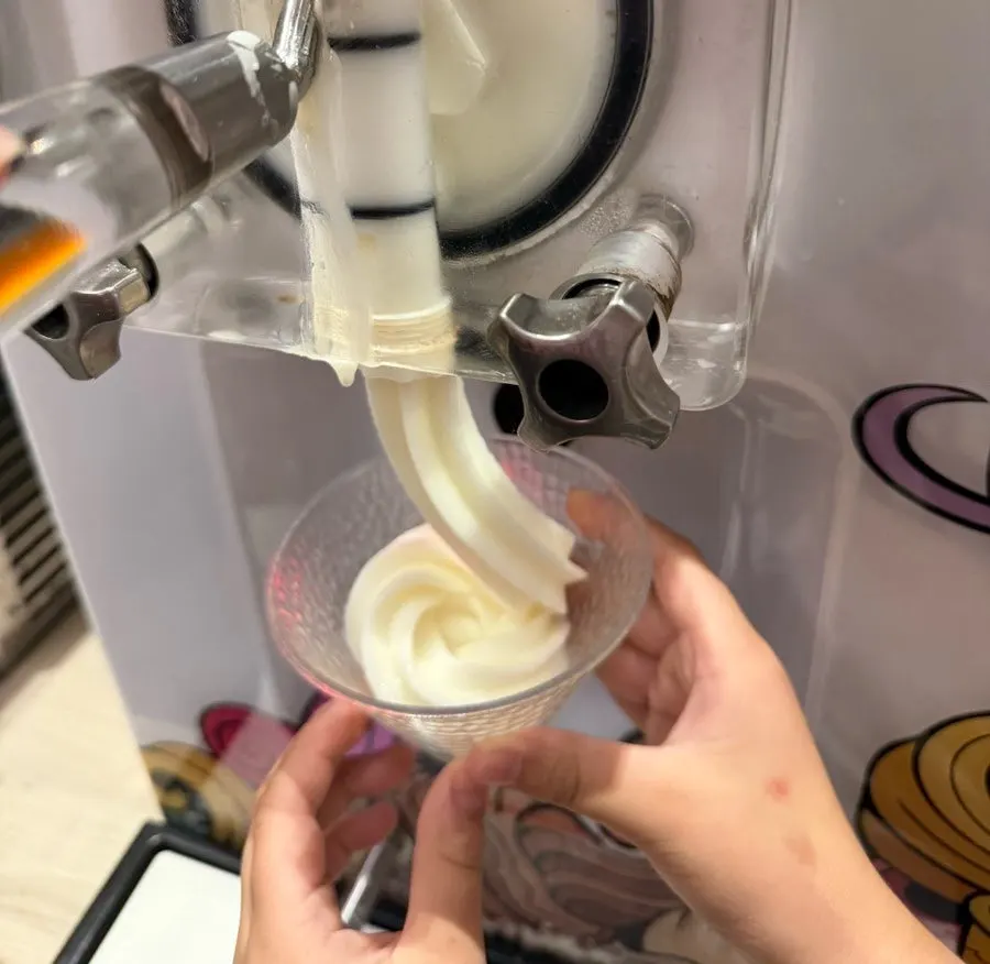 Dessert ice cream corner