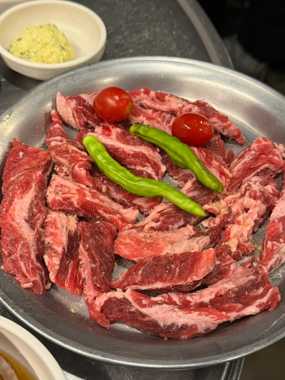 Plate of 340 cross-aged Hanyang short rib for two