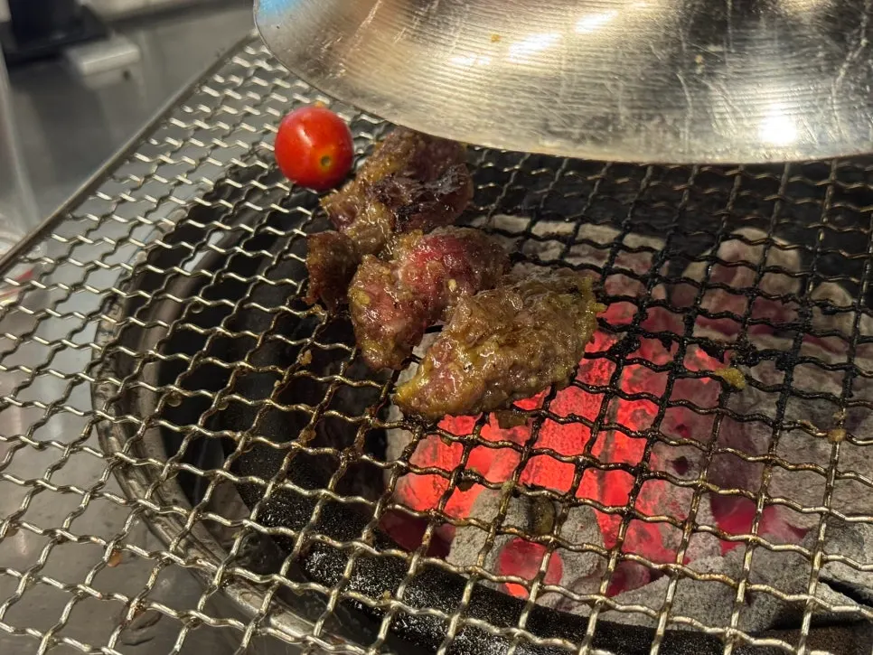 Wasabi short rib coated in green seasoning
