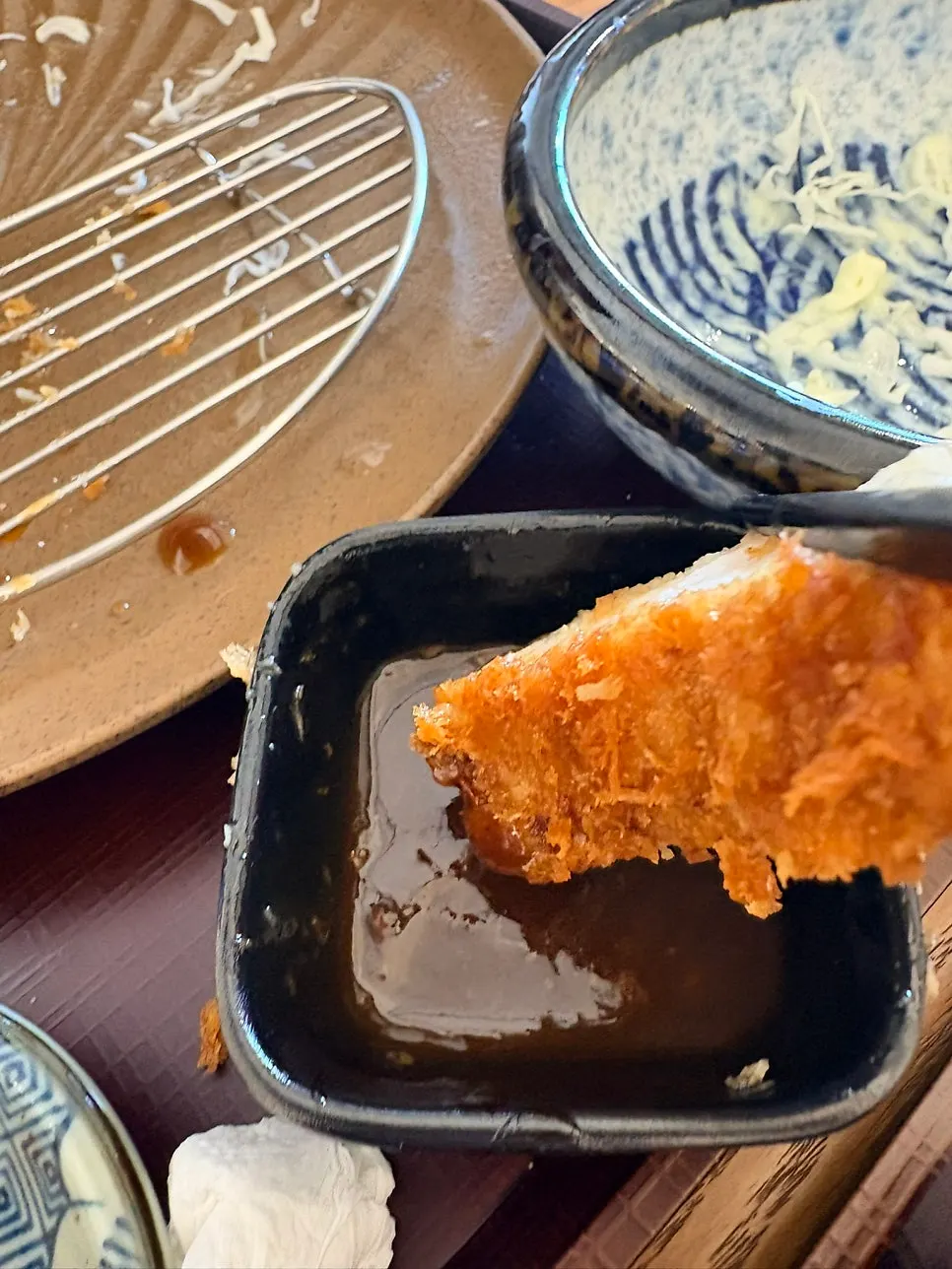 Thick pork cutlet à la carte