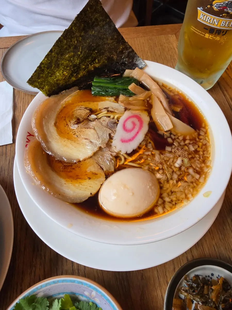 クラシックなラーメンスタイルの中華そば