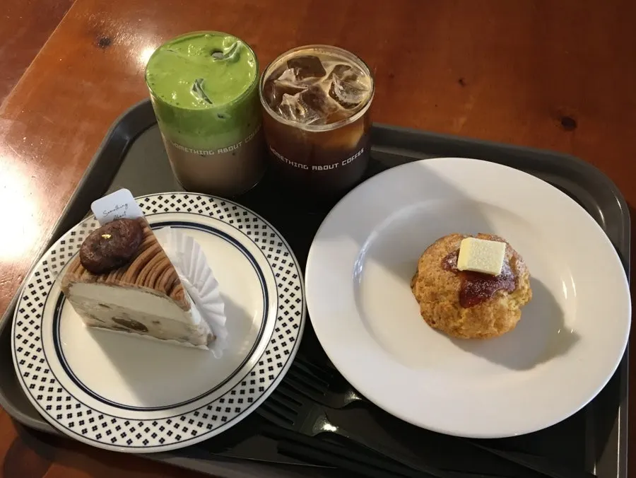 Ordering area at Something About Coffee