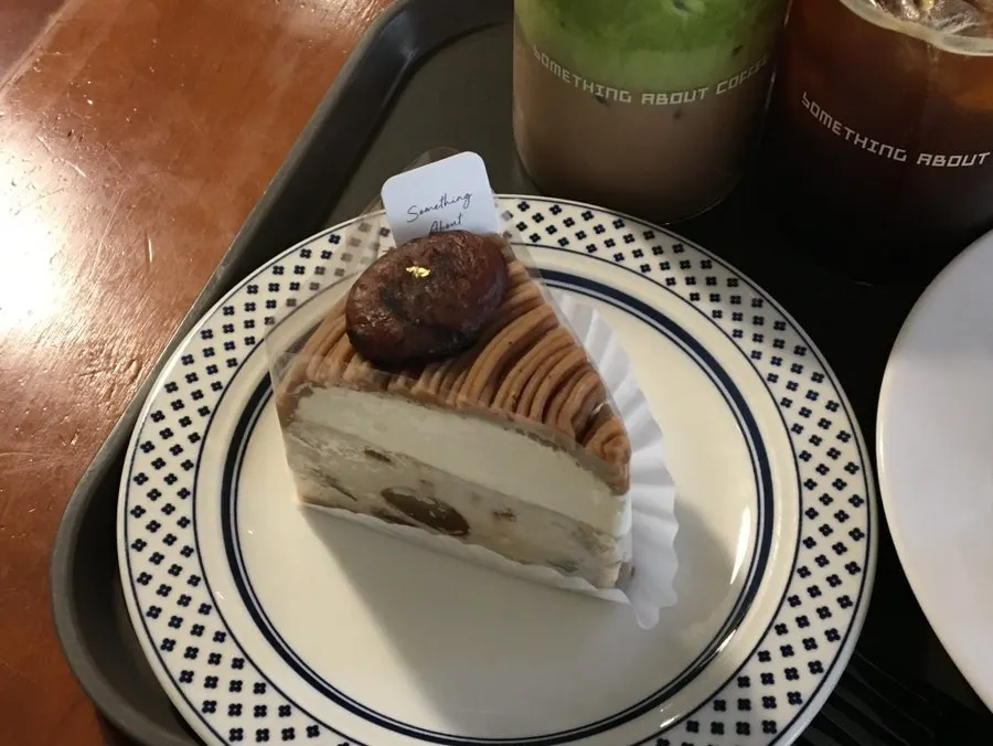 Matcha cream choco latte and iced americano