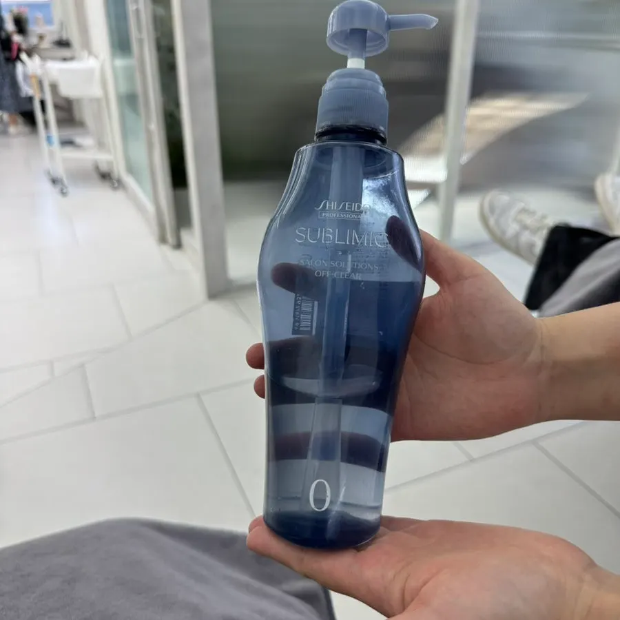 샴푸실에서 사용하는 클리닉 샴푸