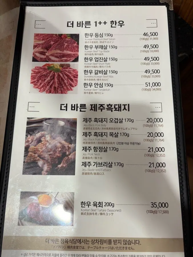 백김치와 파김치 등 새콤한 반찬