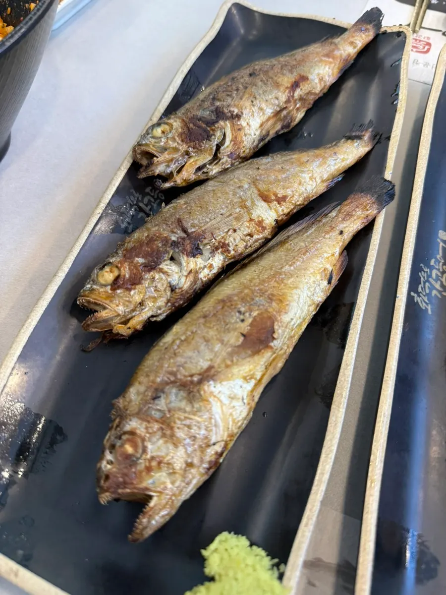살이 도톰한 영광굴비구이
