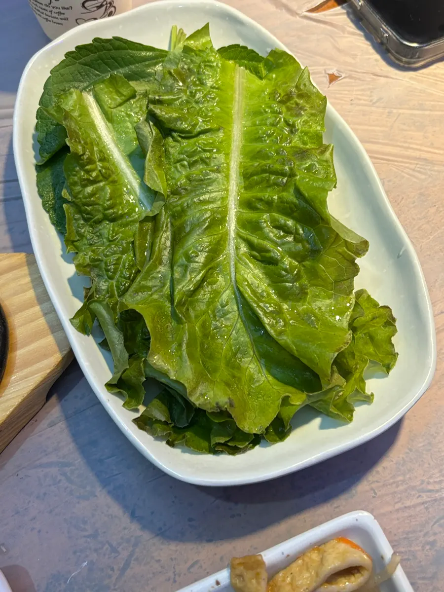 곁들여 먹은 기본 음식들