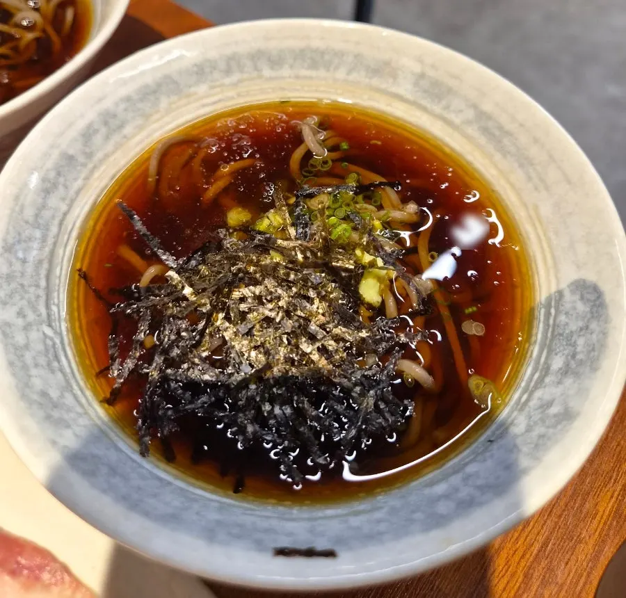 The udon chosen as the lunch special