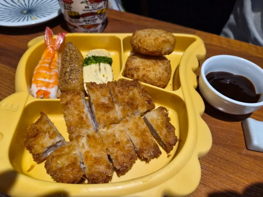 Shirokuma's Kids' Pork Cutlet Set