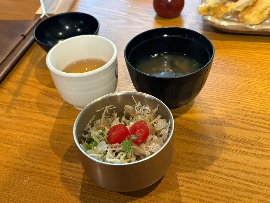 단호박 연근 가지 야채튀김 에피타이저
