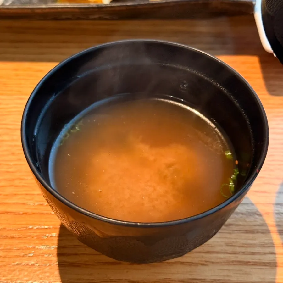 Standard table setting at Shunsaikubo Hwamyeong