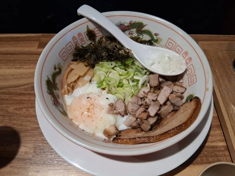 기본맛 아부라소바 오일비빔면