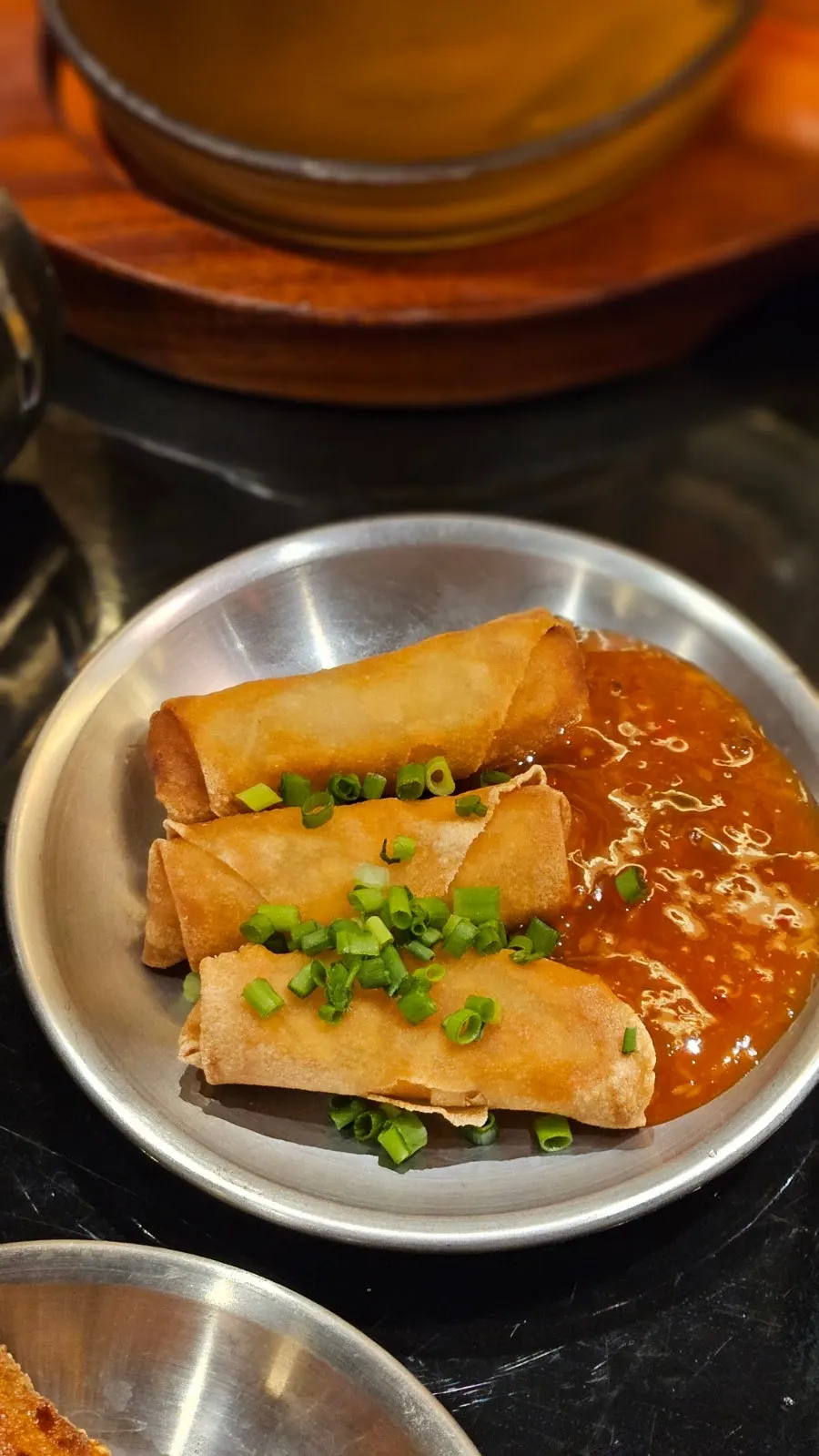 Fried dumplings received with a free coupon