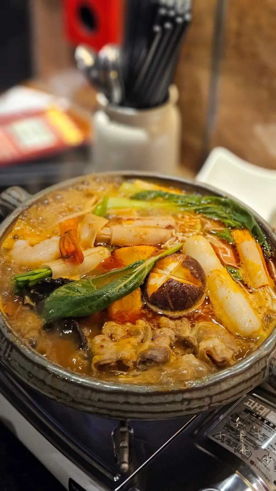Ingredients in Huhugwan mala hot pot