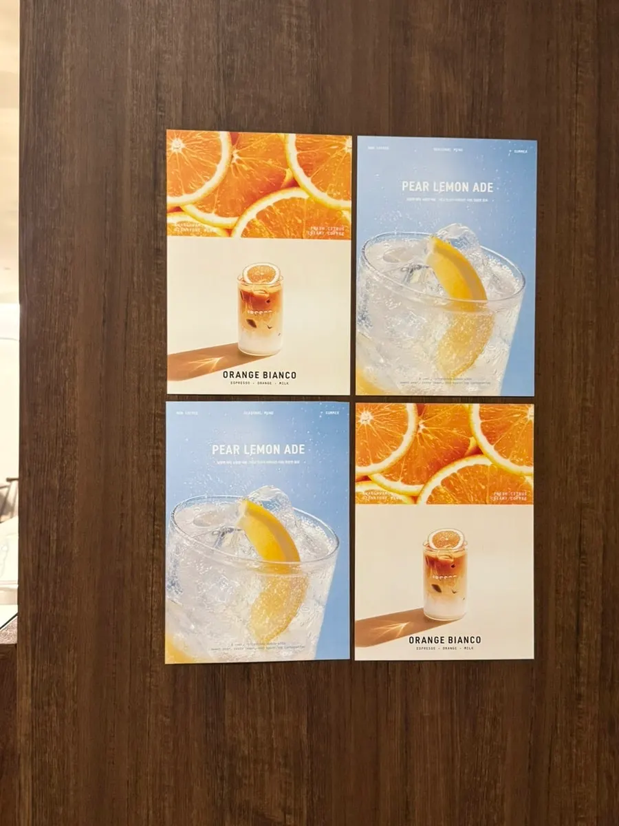 Menu cà phê từ Espresso đến cold brew