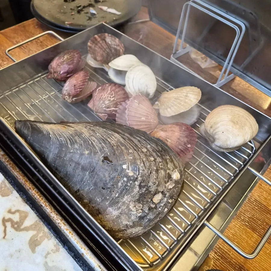 두 번째로 담아온 가리비 볼조개 키조개 찜
