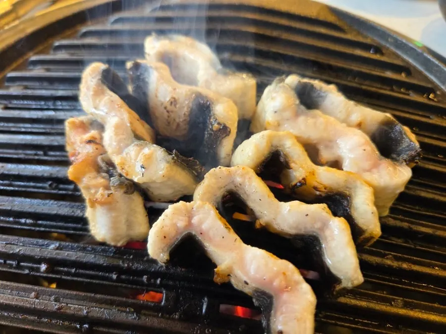 An extra platter of freshwater eel