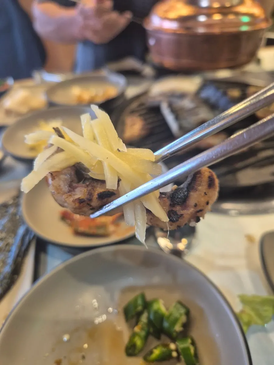 Freshwater eel grilled to a golden brown