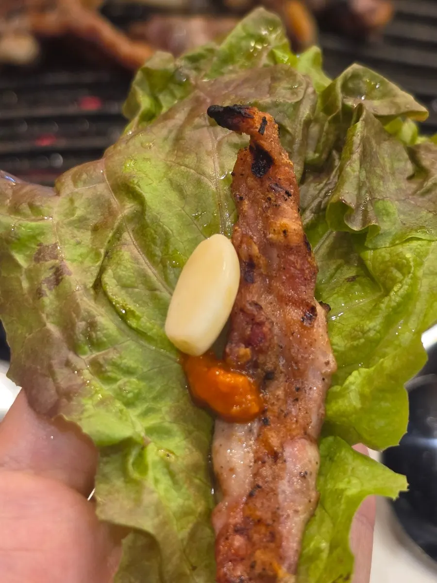 Grilled eel dipped in soy sauce