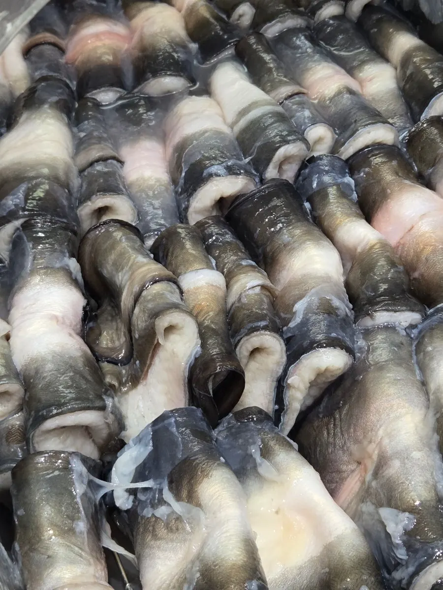 Freshwater eel prepared at the Songrim Bok Jangeo self-bar
