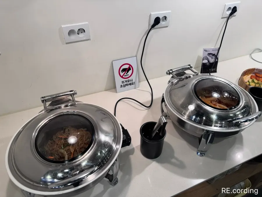 Unlimited banchan self-serve bar
