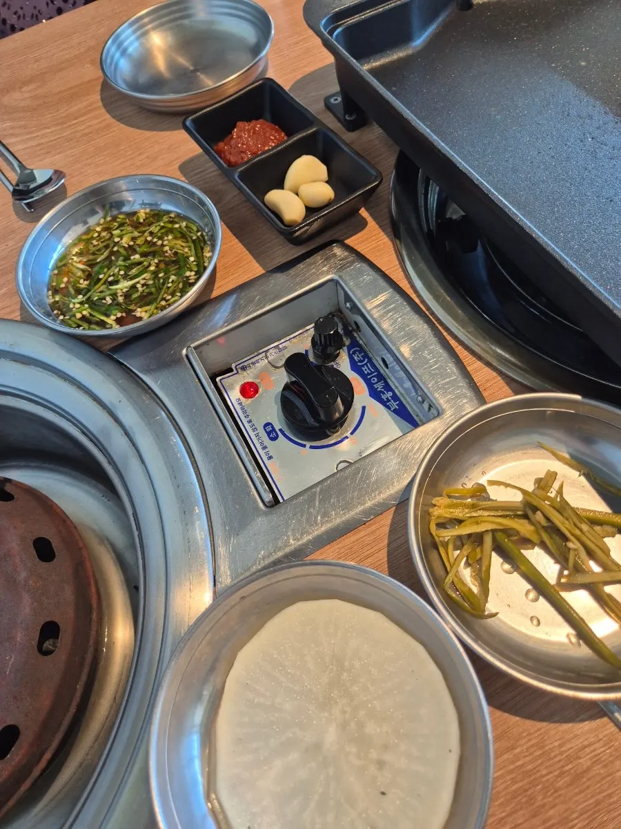 Basic side dishes and self-service bar information