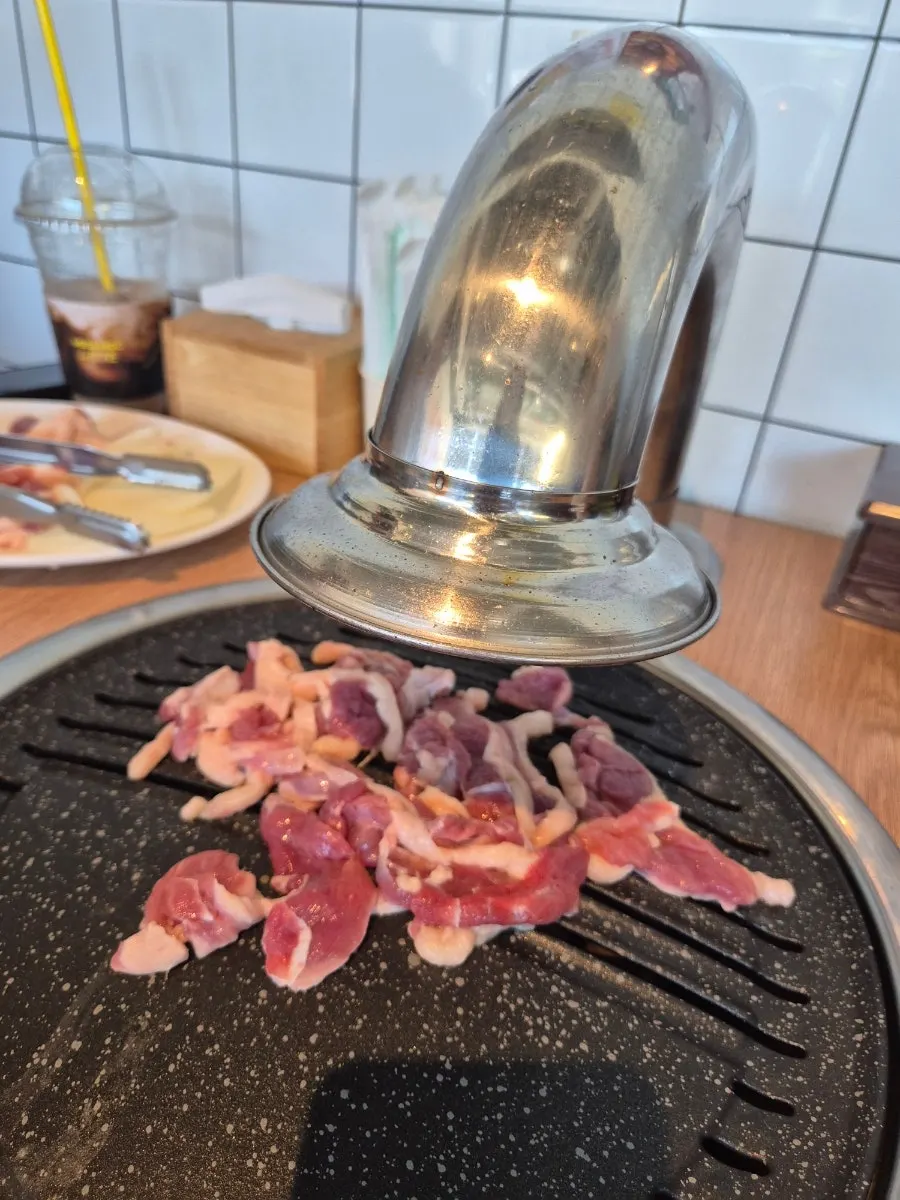 Mild grilled fresh duck