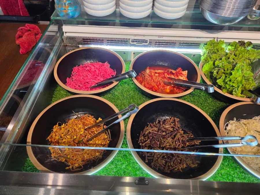 Charcoal grilled bulgogi menu information