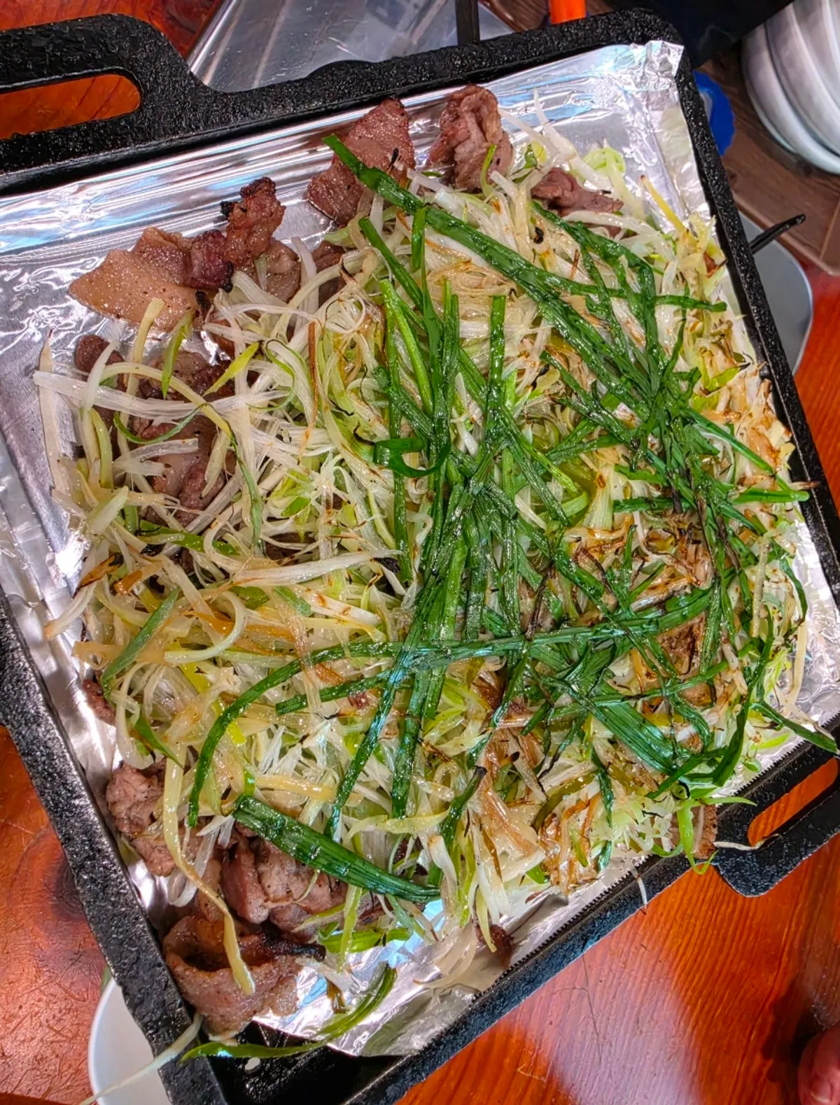 세트에 포함된 비빔국수