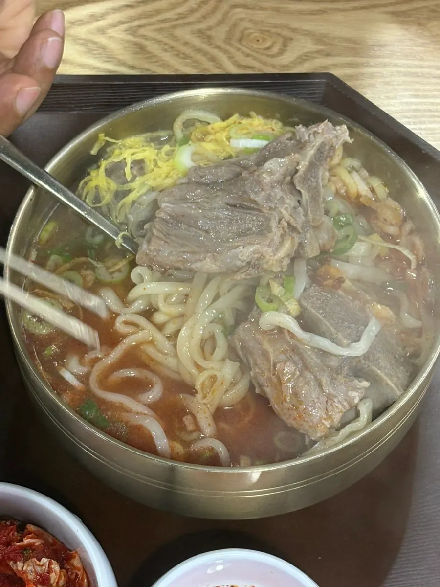 A chunk of bone meat with thick flesh still attached